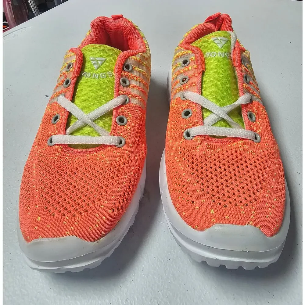 NWOB Girls Lace up Sneakers Size EU37 US 5- 5.5